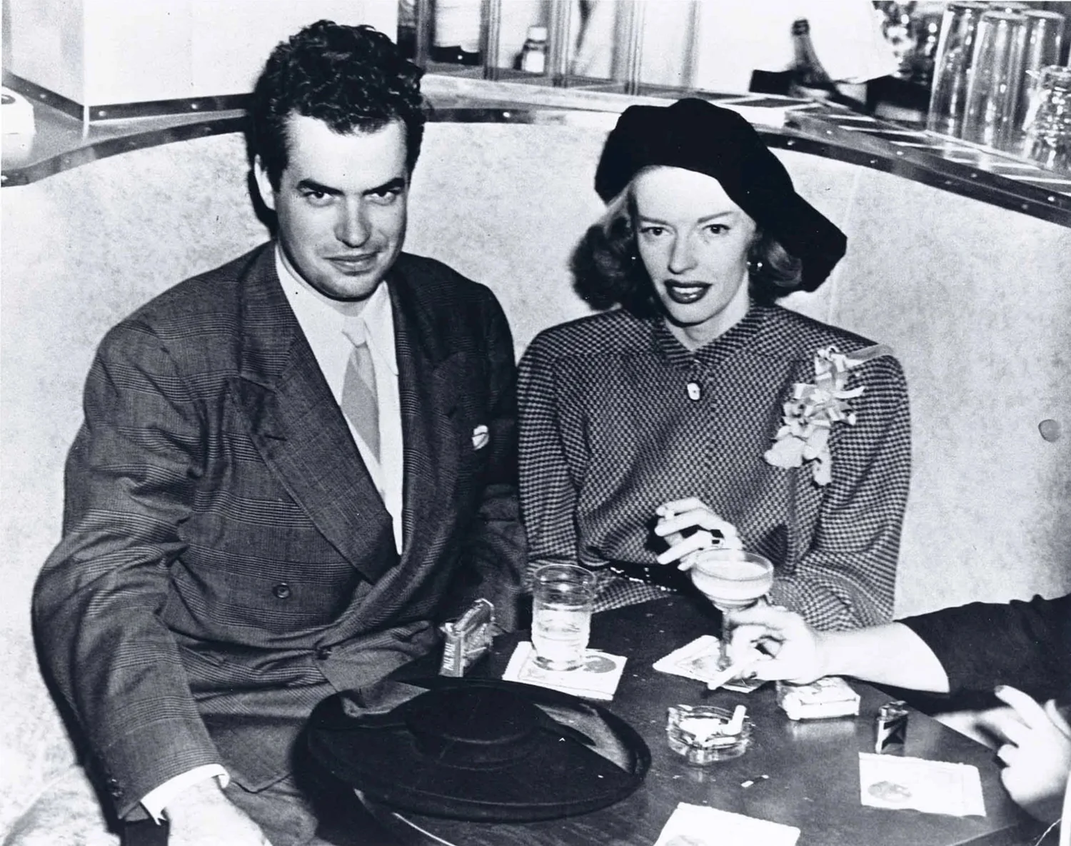 Jack Parsons and Marjorie Cameron photographed together.