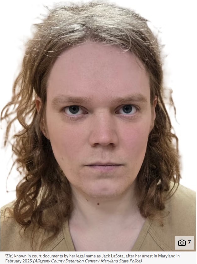 Jack LaSota following a February 2025 arrest in Maryland.